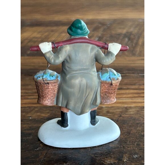 Department 56 Heritage Village Fish Monger Village Accessory - Picture 3 of 7